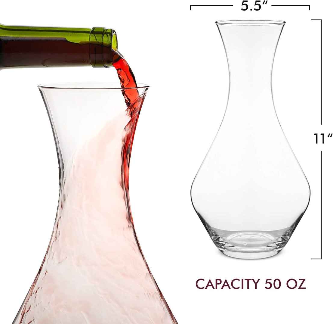 Glass Wine Carafe, 50 oz.