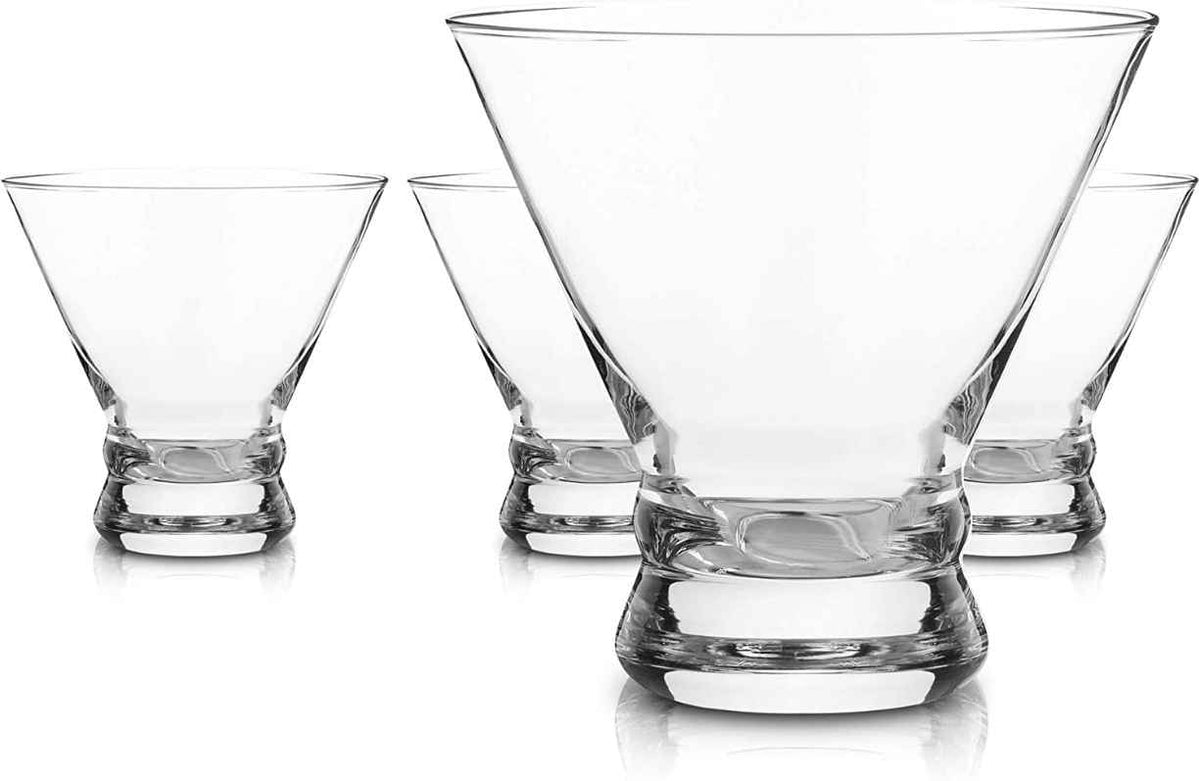 Crystal Martini Glasses 4 pack 9oz